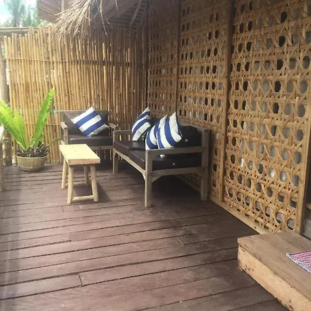 Prince John Beachfront Eco Bungalows And Restaurant San Vicente  Exterior photo